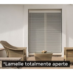 Lamelle totalmente aperte